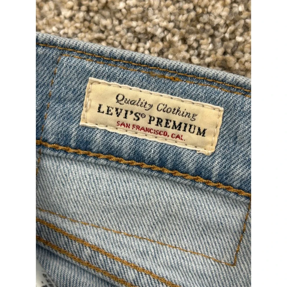 Levis Premium 511 Slim Fit Light Wash Denim Jeans Mens 29x32 04511-5285 #0474